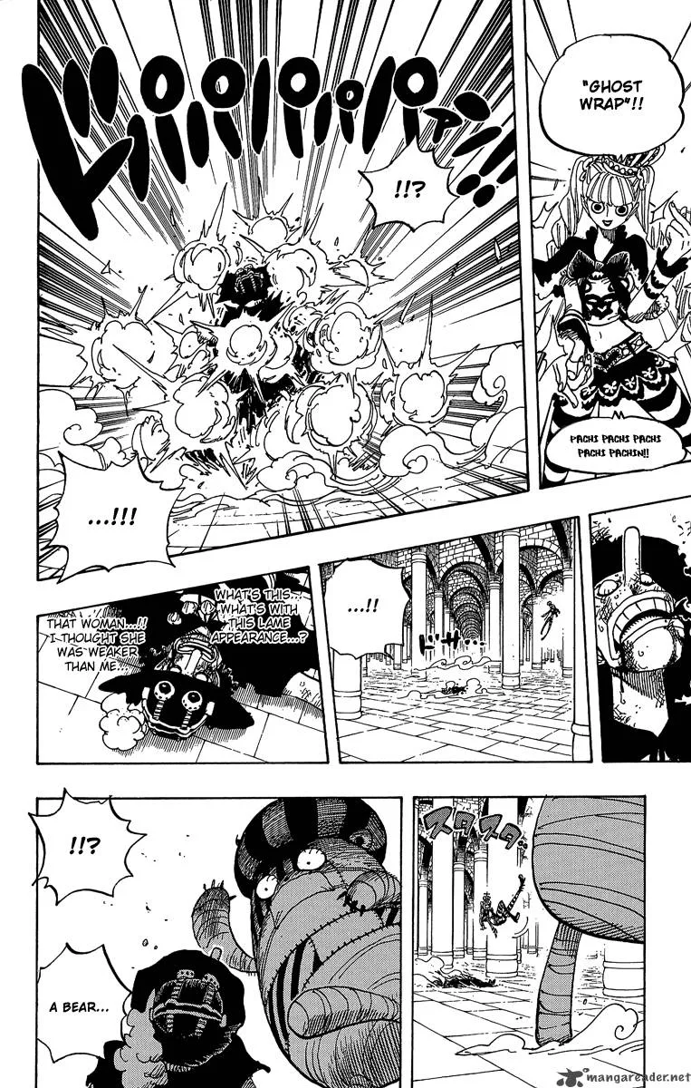 One Piece Chapter 465: Pirate Usopp Vs. Mystrious Perona – Page 14