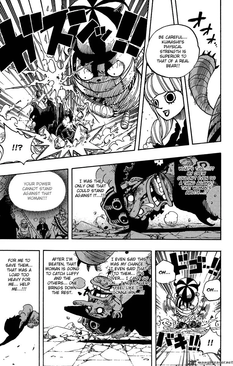 One Piece Chapter 465: Pirate Usopp Vs. Mystrious Perona – Page 15