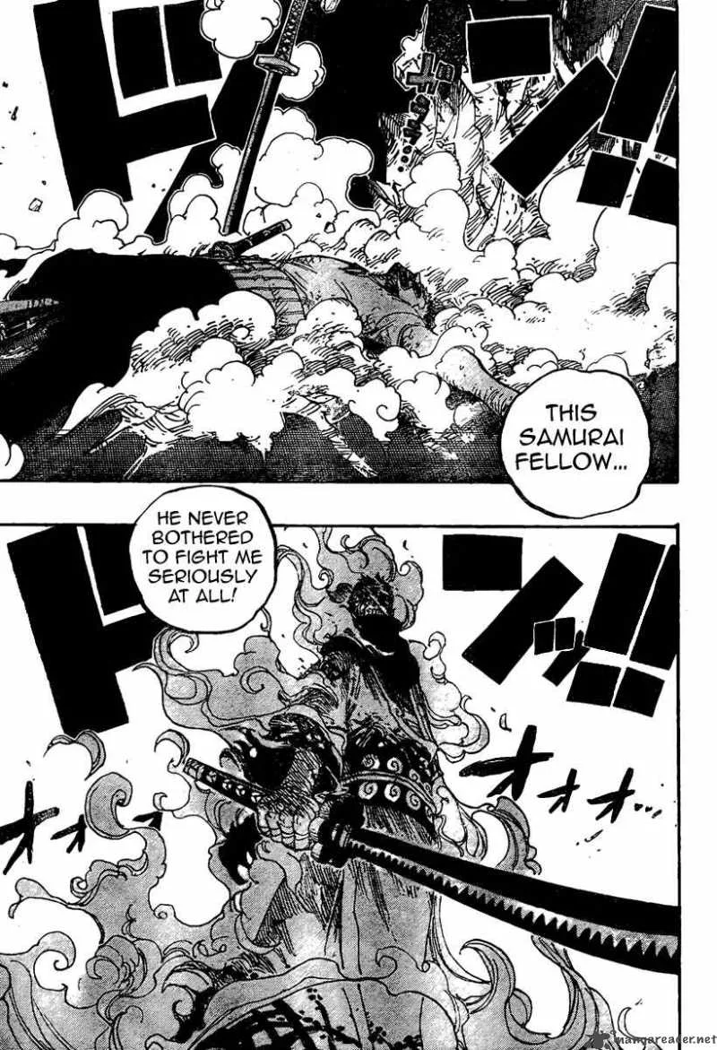 One Piece Chapter 466: The Conclusion To The Duel – Page 15
