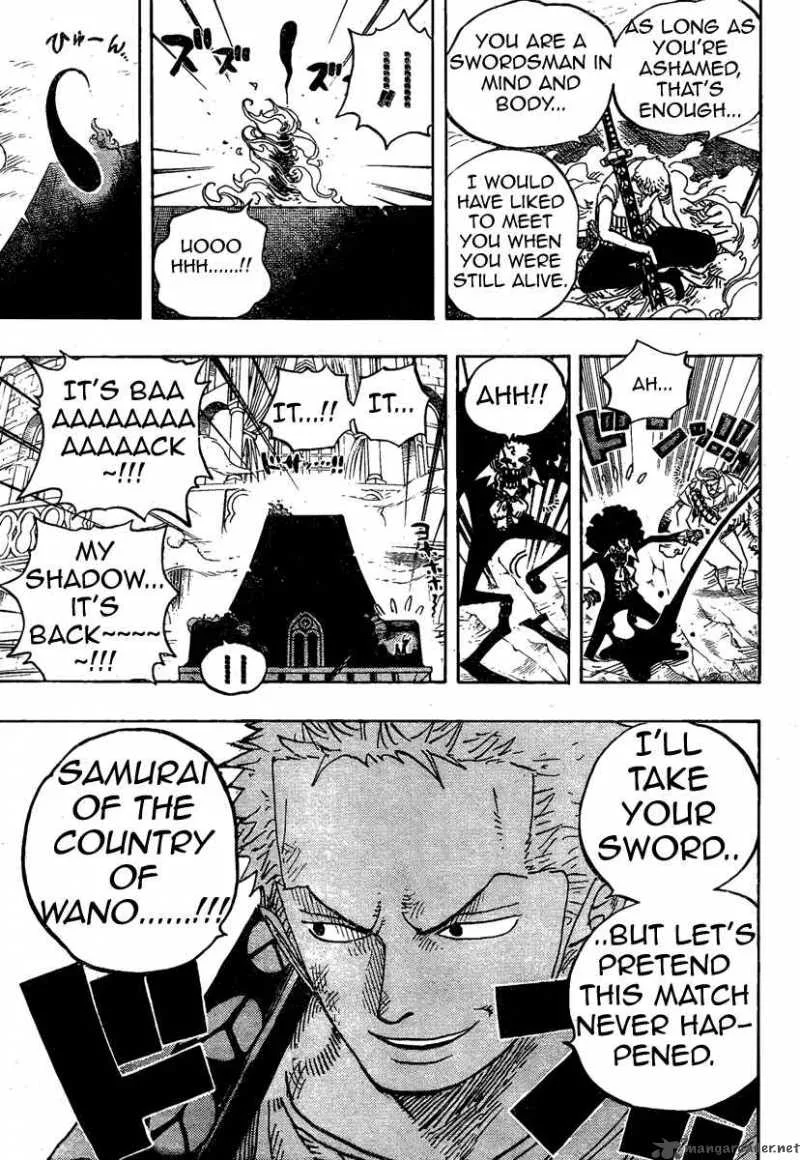 One Piece Chapter 467: Pirate Zoro Vs. Samurai Ryuuma – Page 18