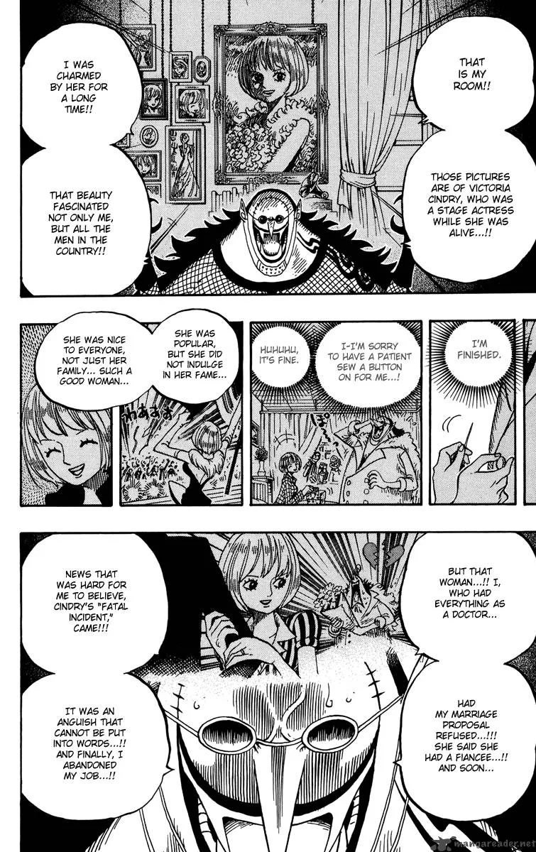 One Piece Chapter 468: Pirate Chopper Vs Enigma Hogback – Page 8