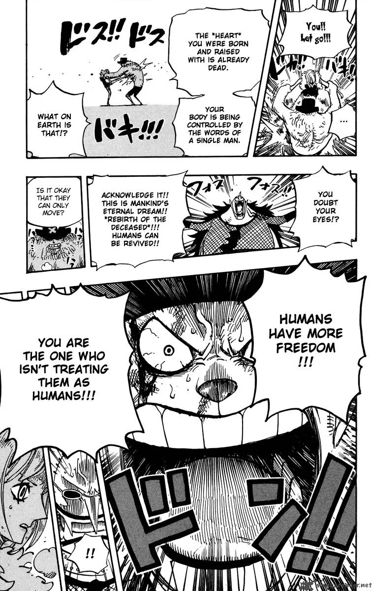 One Piece Chapter 468: Pirate Chopper Vs Enigma Hogback – Page 13