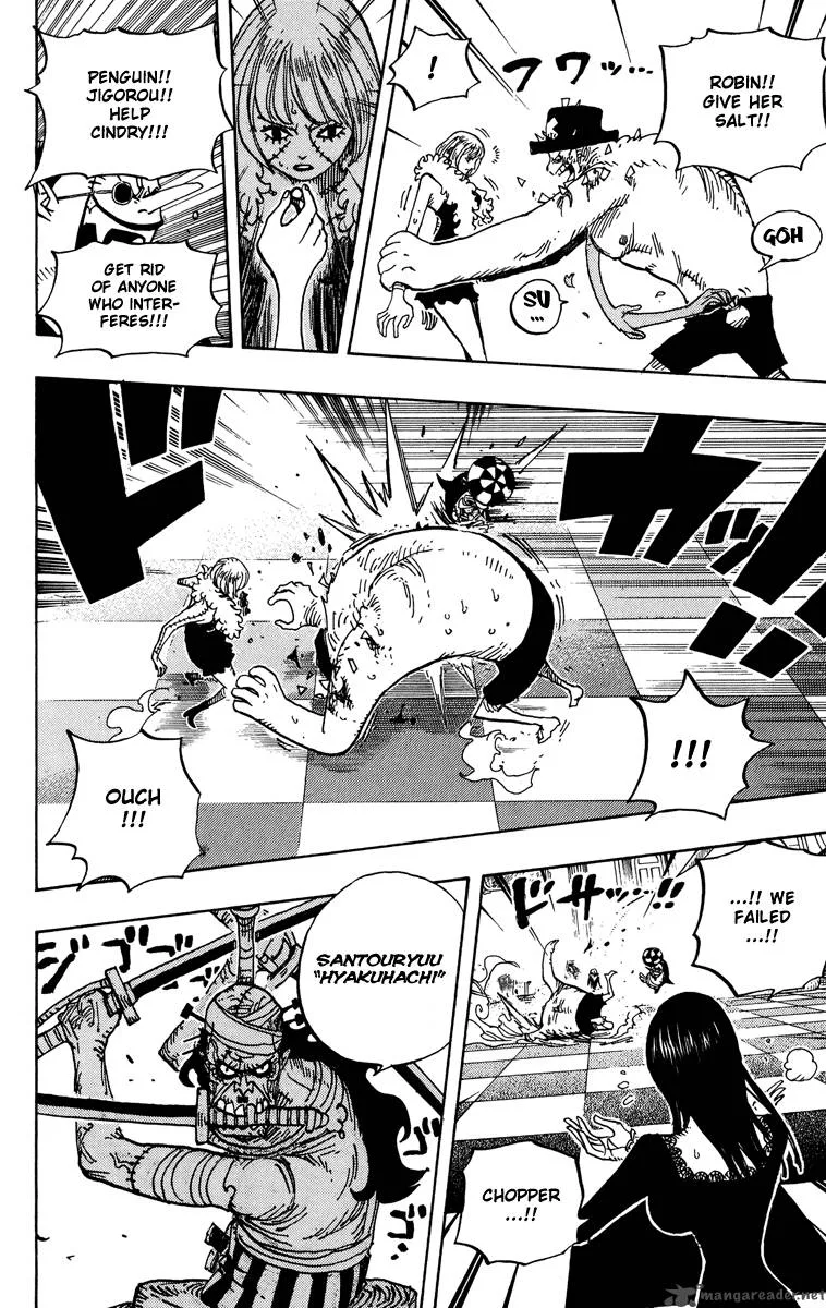 One Piece Chapter 468: Pirate Chopper Vs Enigma Hogback – Page 14