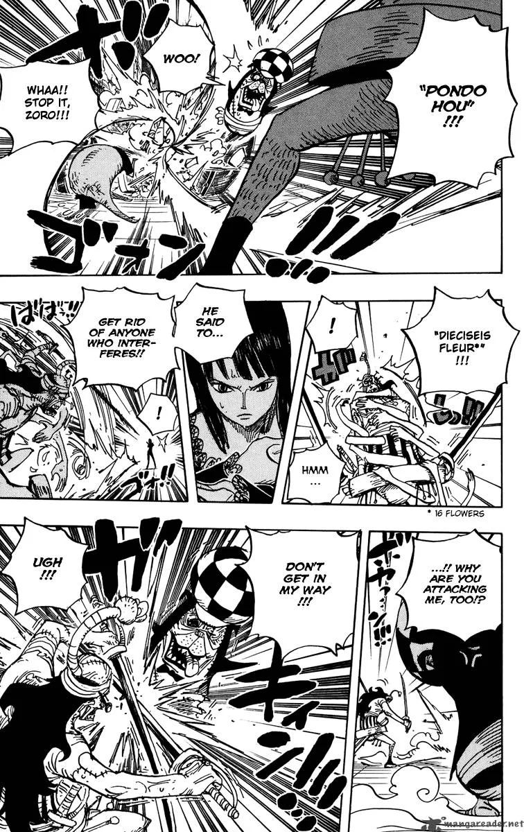 One Piece Chapter 468: Pirate Chopper Vs Enigma Hogback – Page 15