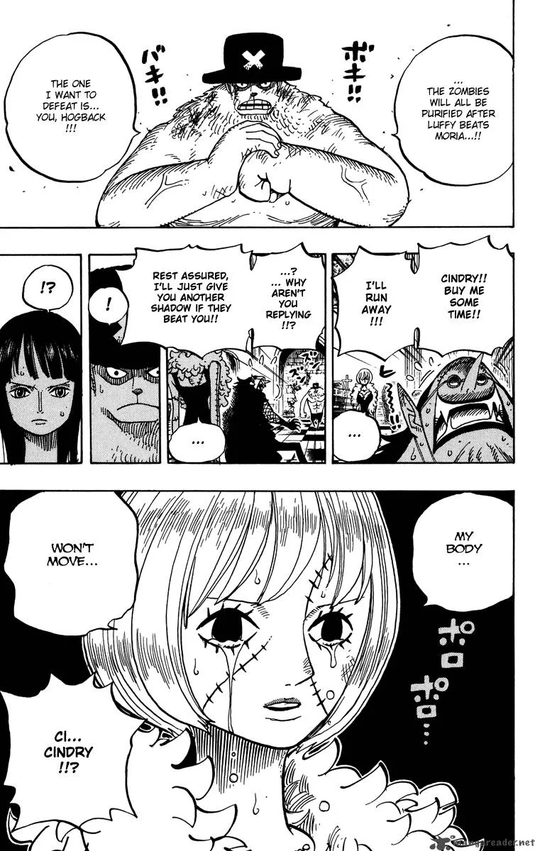 One Piece Chapter 468: Pirate Chopper Vs Enigma Hogback – Page 19