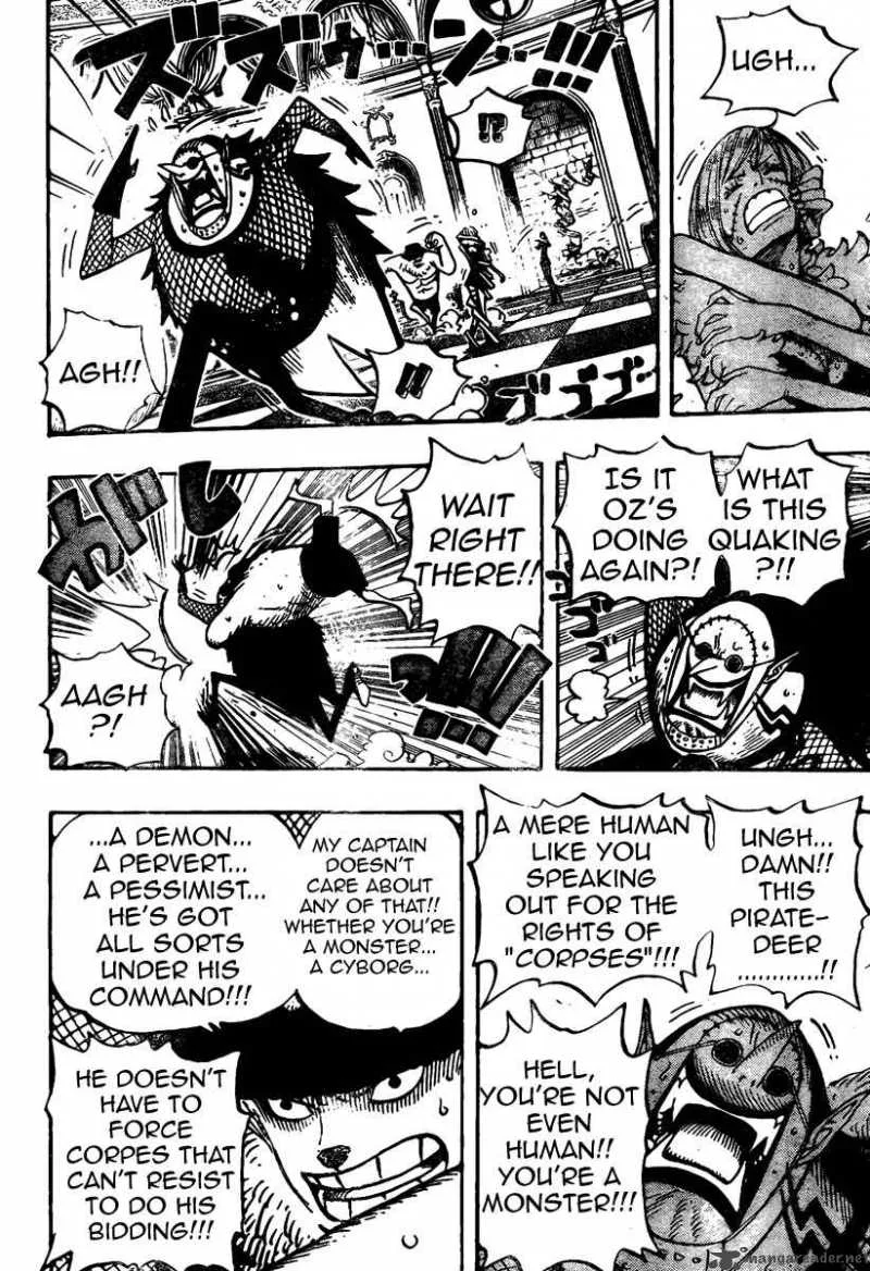 One Piece Chapter 469: Show Yourselves, Straw Hat Crew!!! – Page 4