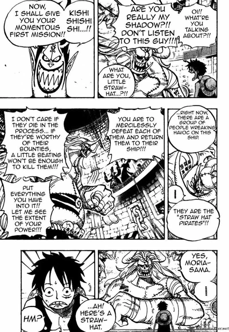 One Piece Chapter 469: Show Yourselves, Straw Hat Crew!!! – Page 7