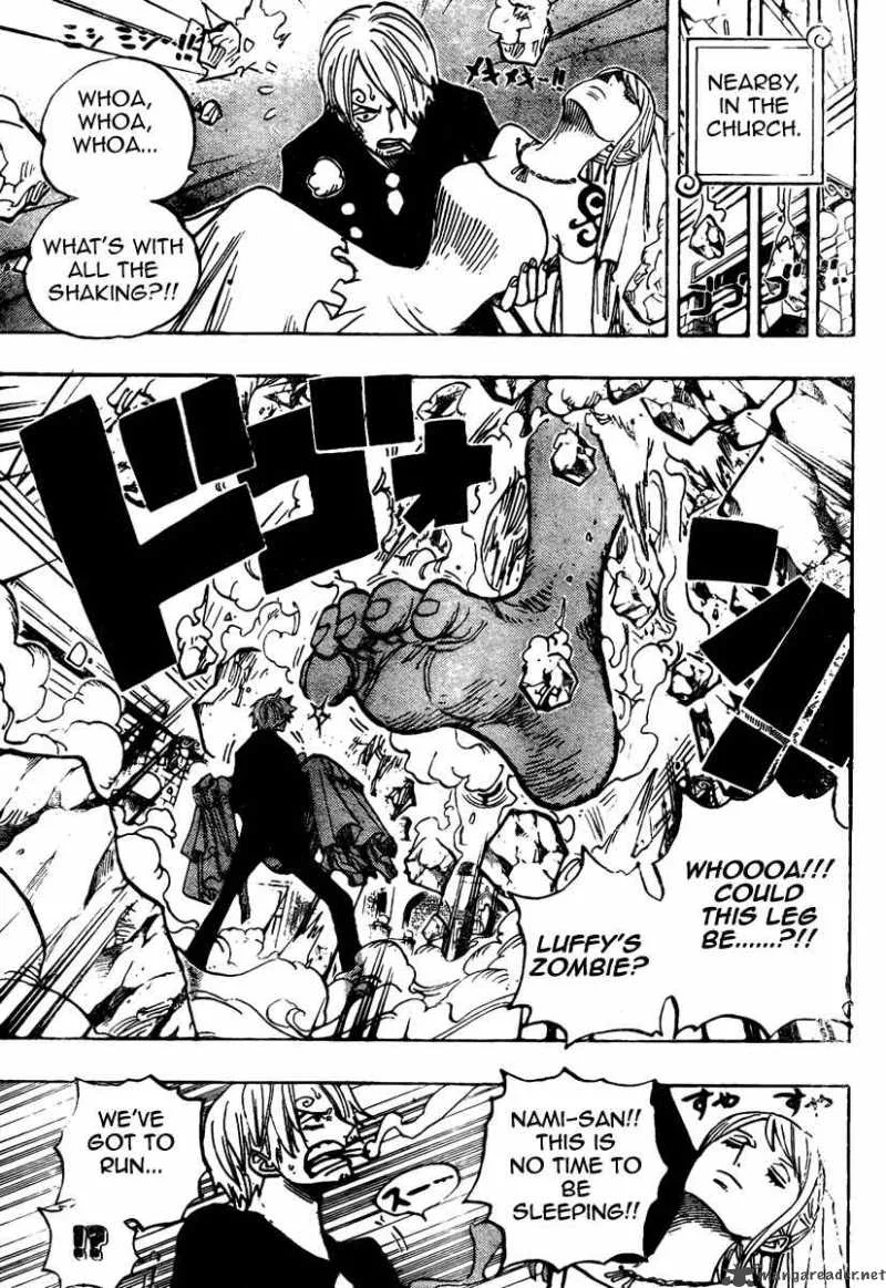 One Piece Chapter 469: Show Yourselves, Straw Hat Crew!!! – Page 12