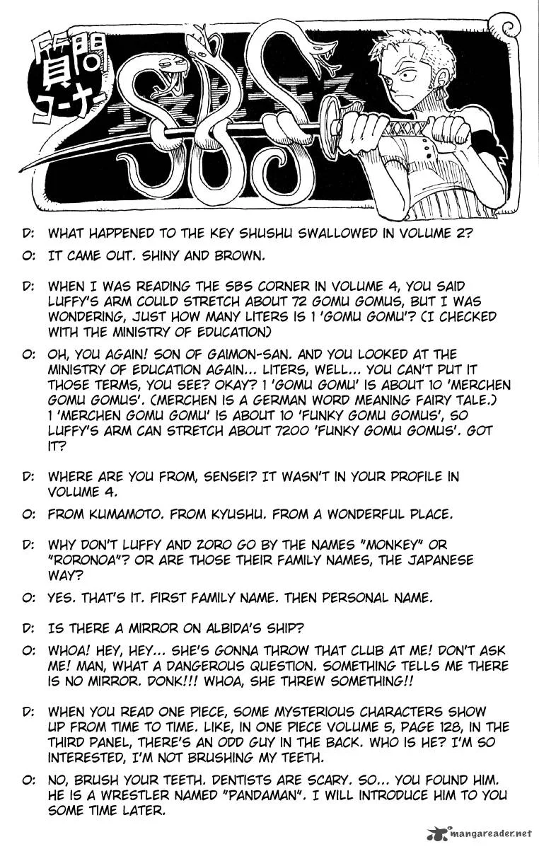 One Piece Chapter 47: Don Creek Pirate Major – Page 19