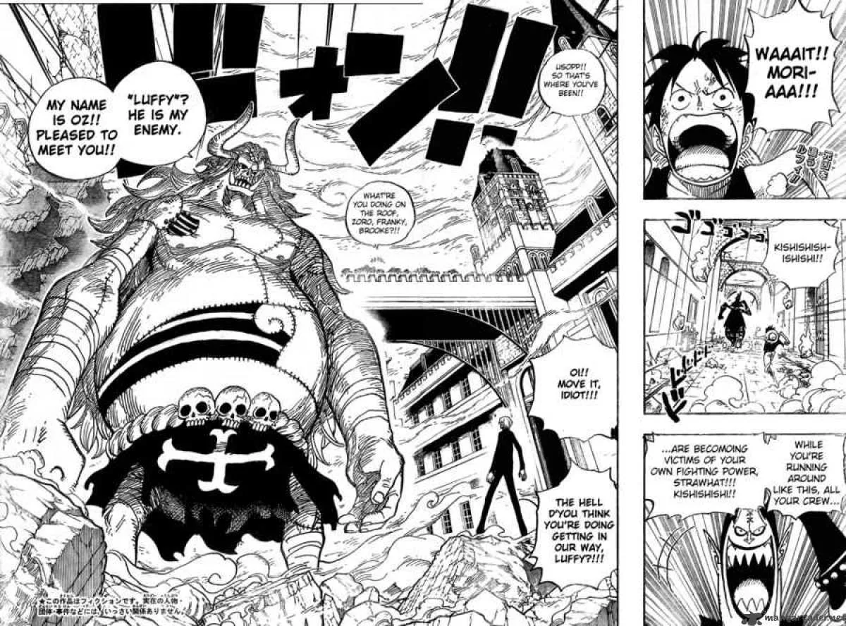 One Piece Chapter 470: Oz Vs The Strawhat Crew – Page 2