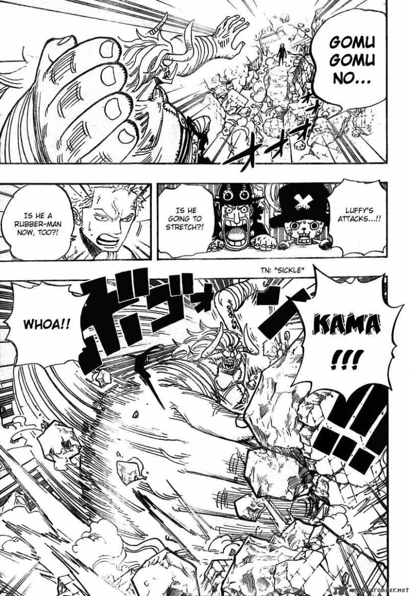 One Piece Chapter 470: Oz Vs The Strawhat Crew – Page 4