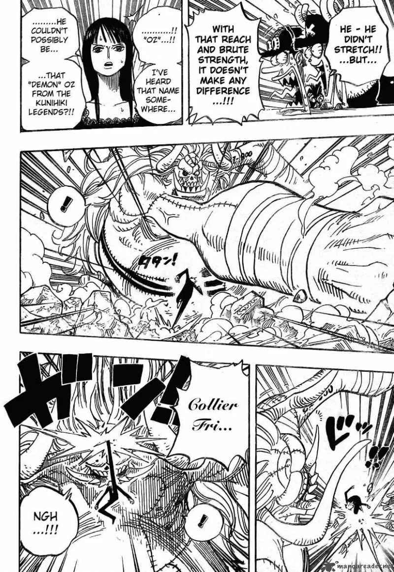 One Piece Chapter 470: Oz Vs The Strawhat Crew – Page 5