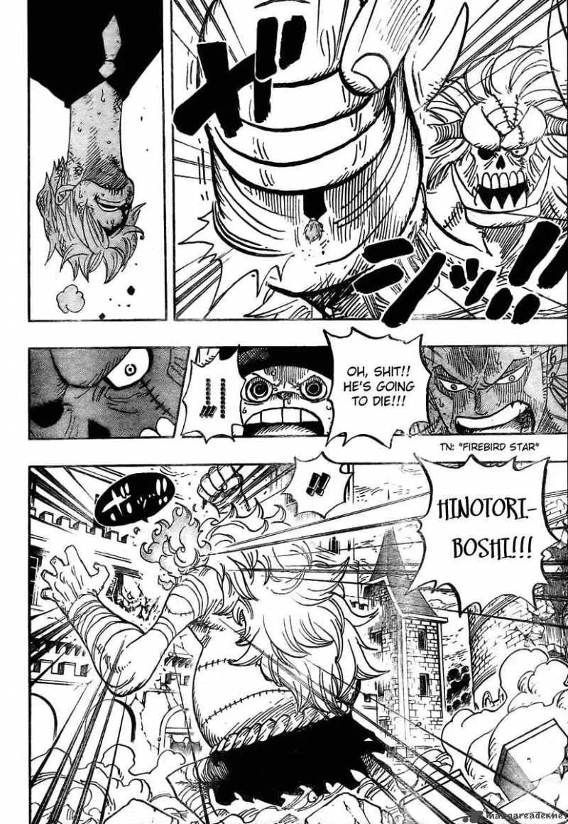 One Piece Chapter 470: Oz Vs The Strawhat Crew – Page 7