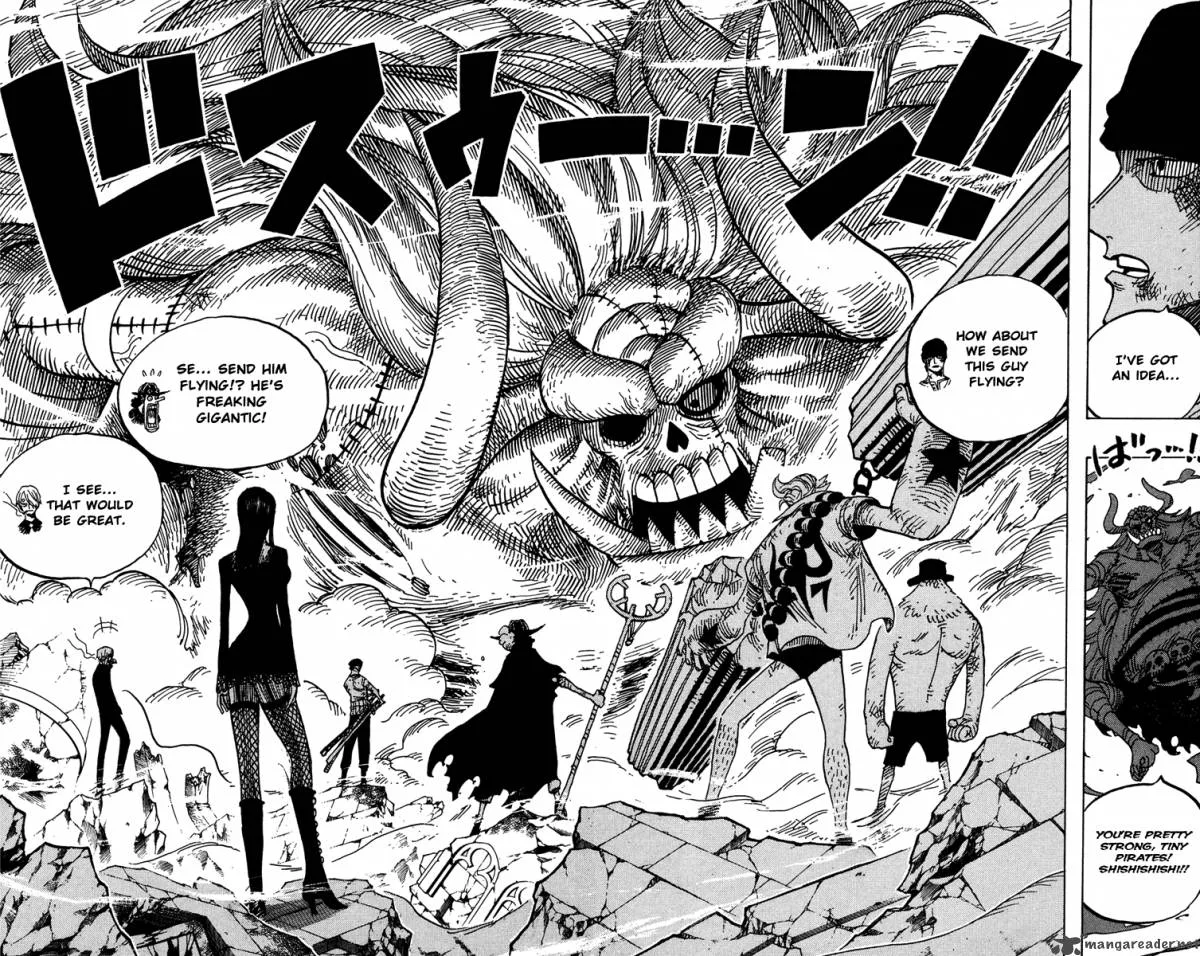 One Piece Chapter 472: Down – Page 2