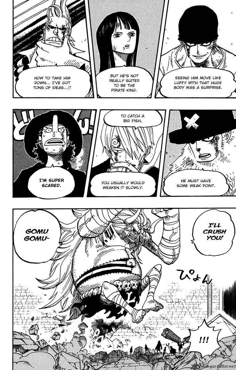 One Piece Chapter 472: Down – Page 3