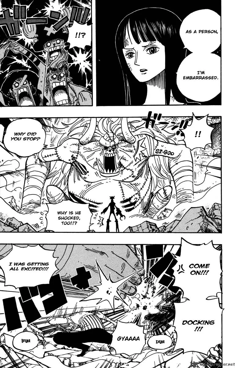 One Piece Chapter 472: Down – Page 6