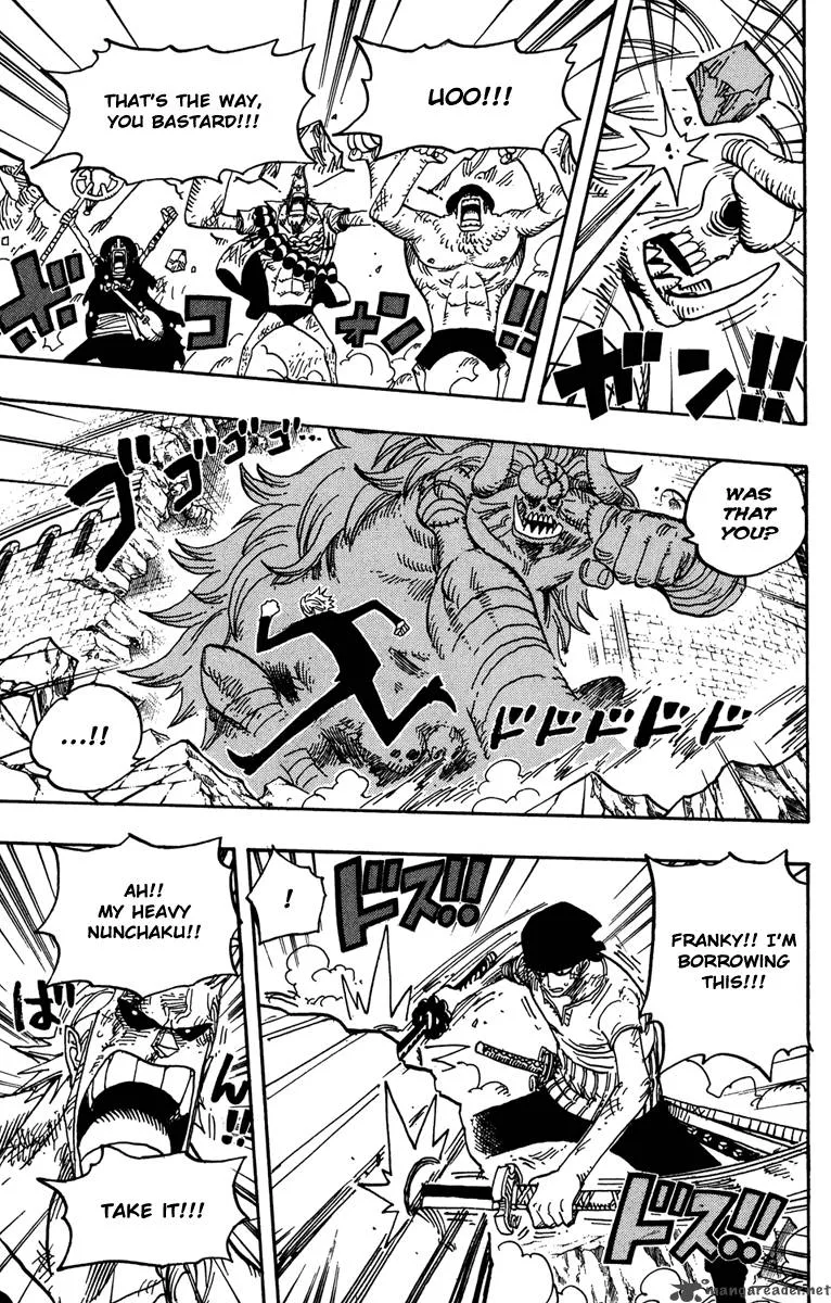 One Piece Chapter 472: Down – Page 8