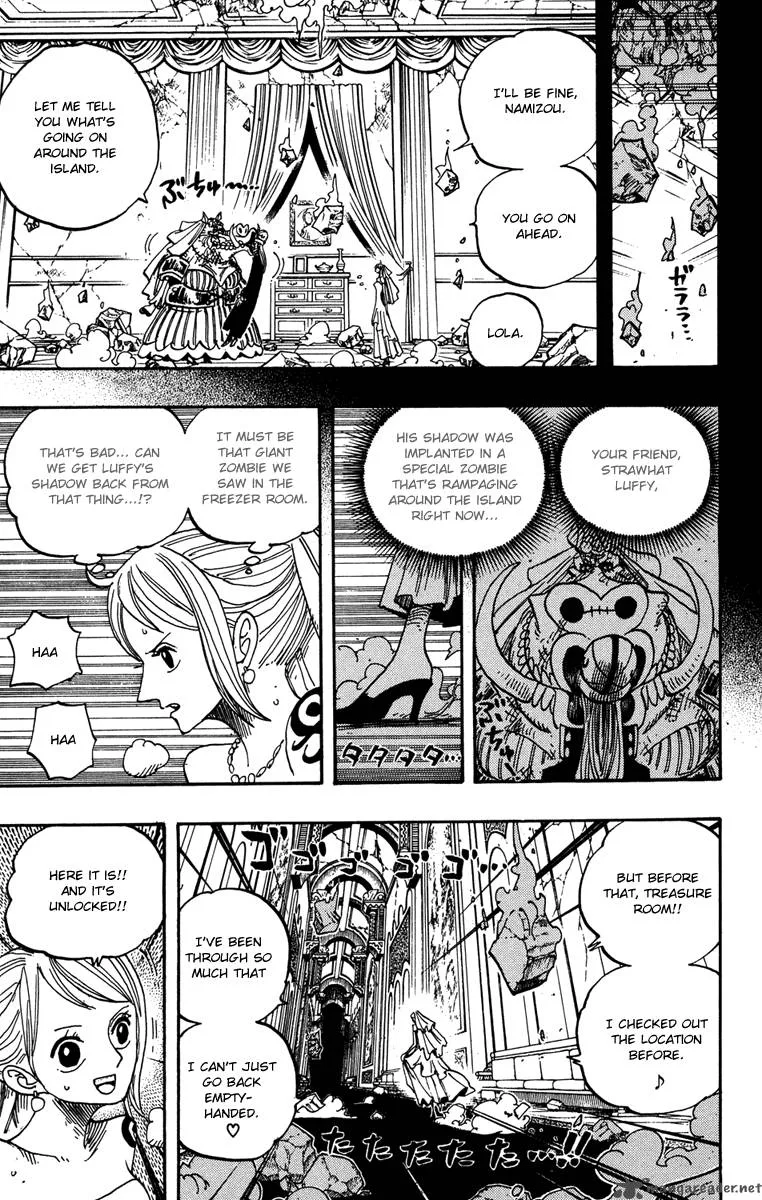 One Piece Chapter 472: Down – Page 15