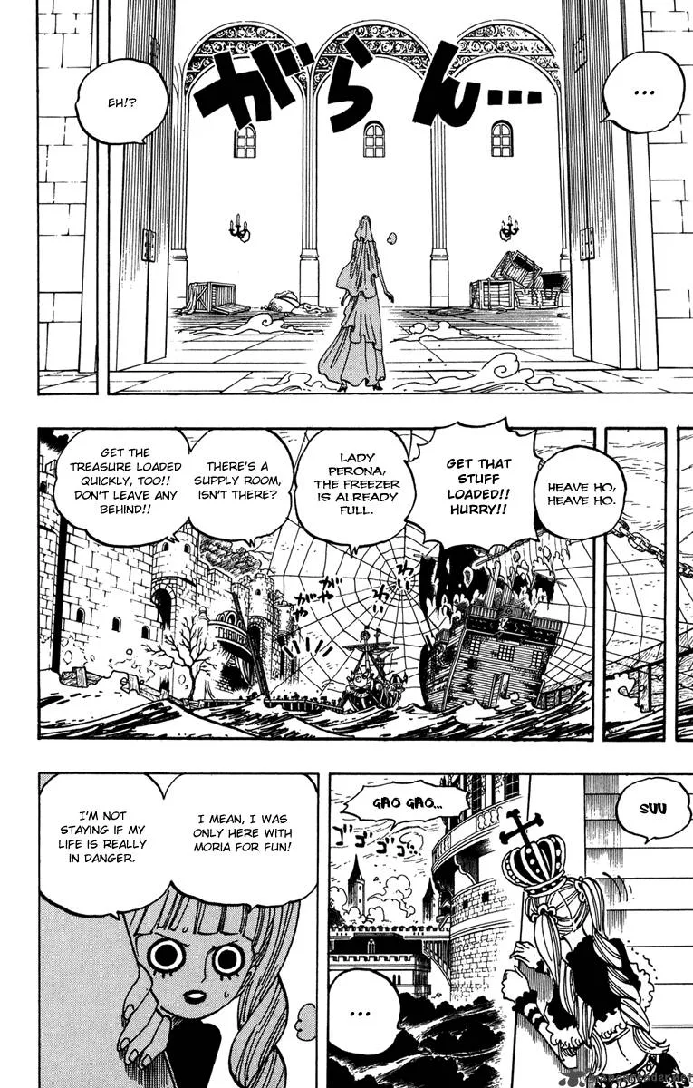 One Piece Chapter 472: Down – Page 16