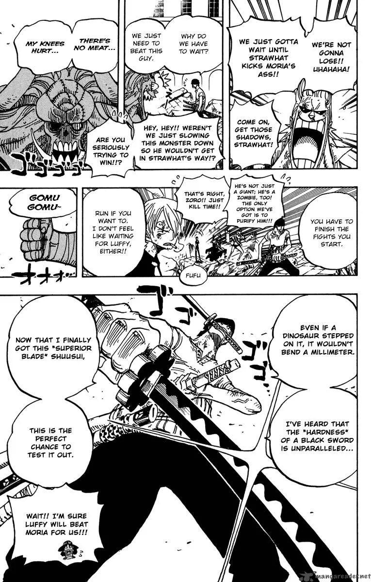 One Piece Chapter 473: Royal Shichibukai Bartholemew Kuma Appears – Page 8