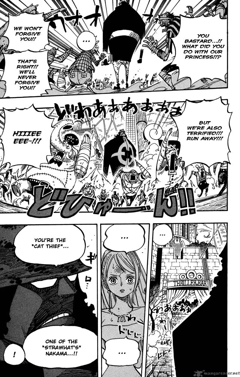 One Piece Chapter 473: Royal Shichibukai Bartholemew Kuma Appears – Page 16