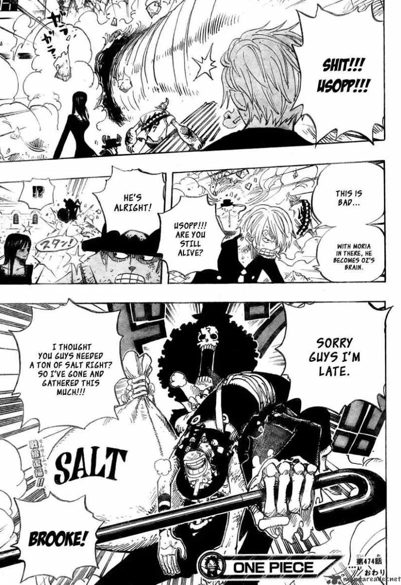 One Piece Chapter 474: Just Gotta Do This!!! – Page 18