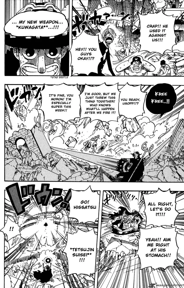 One Piece Chapter 475: The Forest Pirates – Page 10