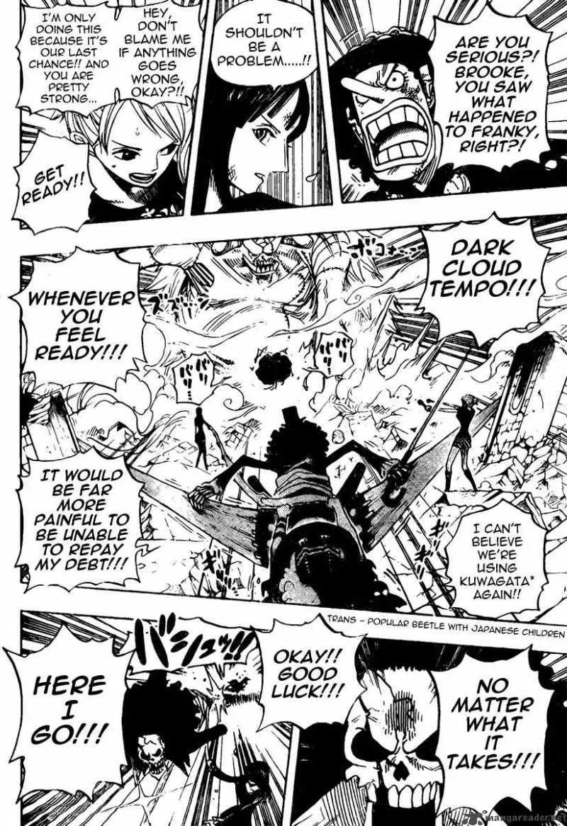One Piece Chapter 476: Nightmare Luffy – Page 6