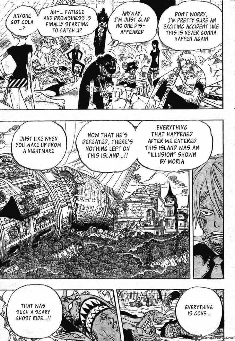 One Piece Chapter 483: The End of the Dream – Page 9