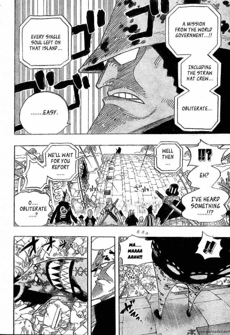 One Piece Chapter 483: The End of the Dream – Page 16