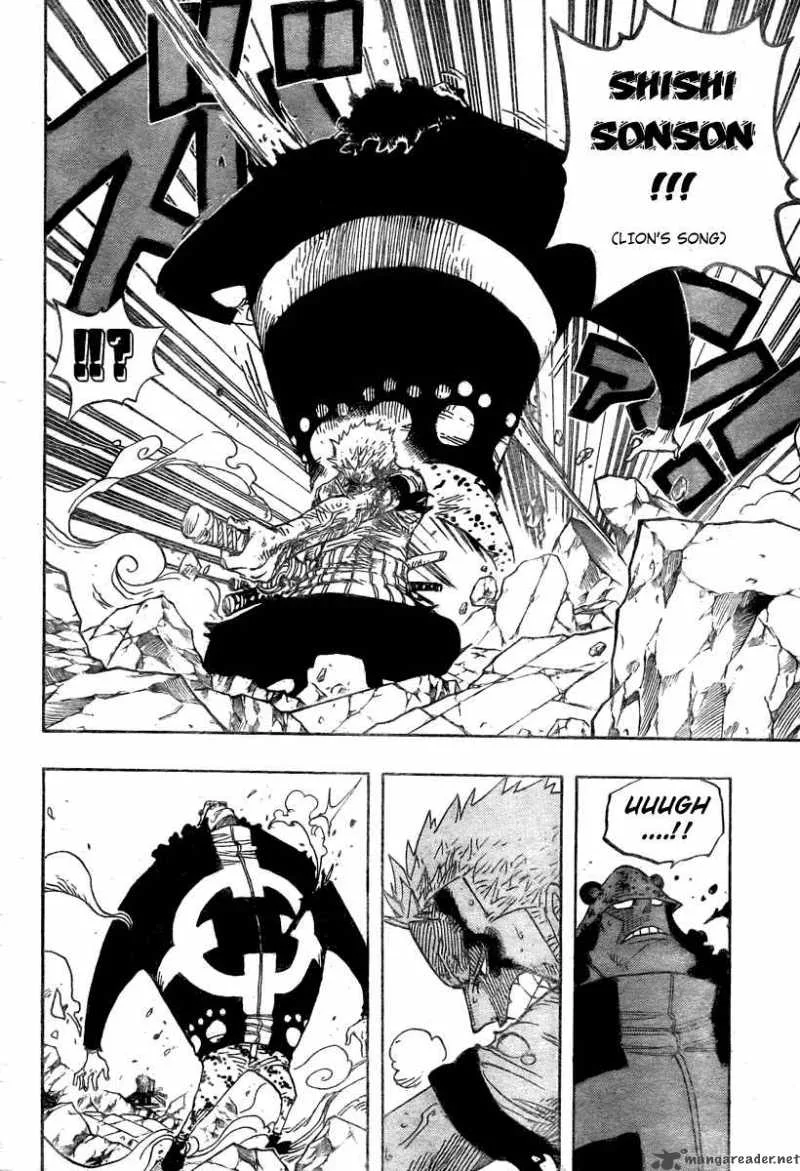 One Piece Chapter 485: Member of the Strawhat Crew - Pirate Hunter Zoro – Page 6