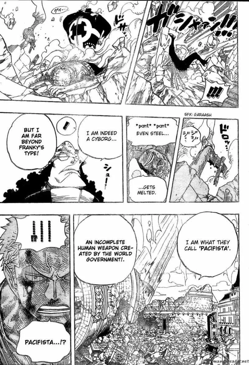 One Piece Chapter 485: Member of the Strawhat Crew - Pirate Hunter Zoro – Page 9