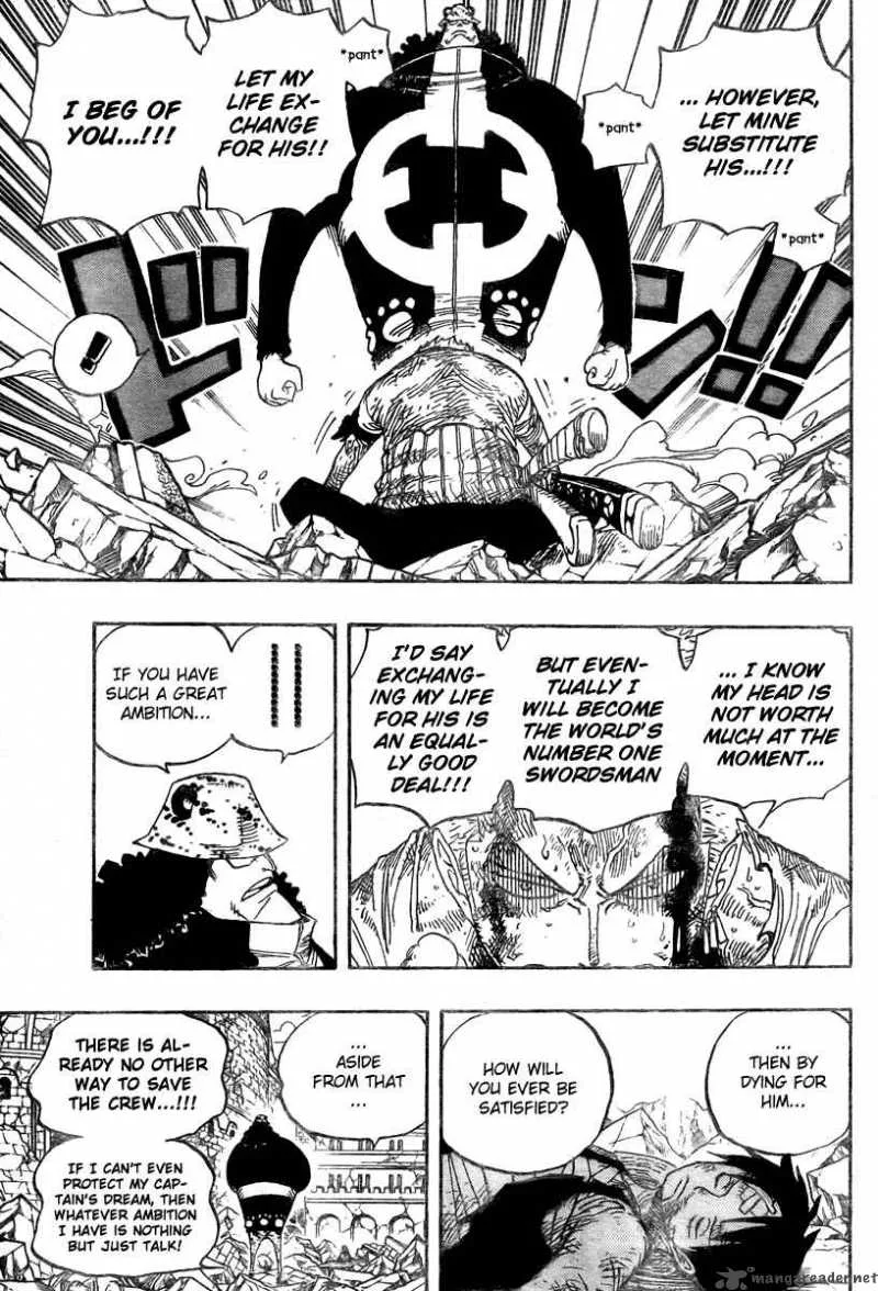 One Piece Chapter 485: Member of the Strawhat Crew - Pirate Hunter Zoro – Page 11