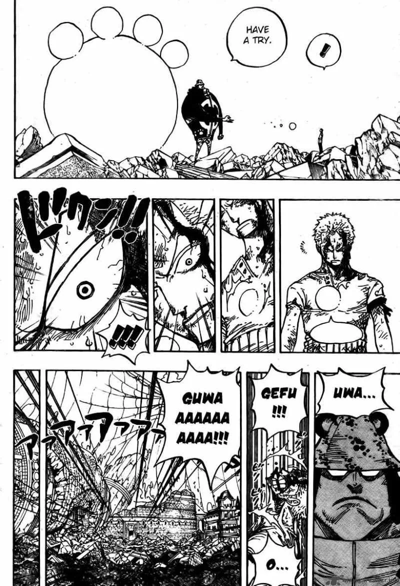 One Piece Chapter 485: Member of the Strawhat Crew - Pirate Hunter Zoro – Page 16