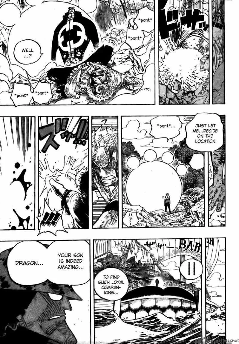One Piece Chapter 485: Member of the Strawhat Crew - Pirate Hunter Zoro – Page 17