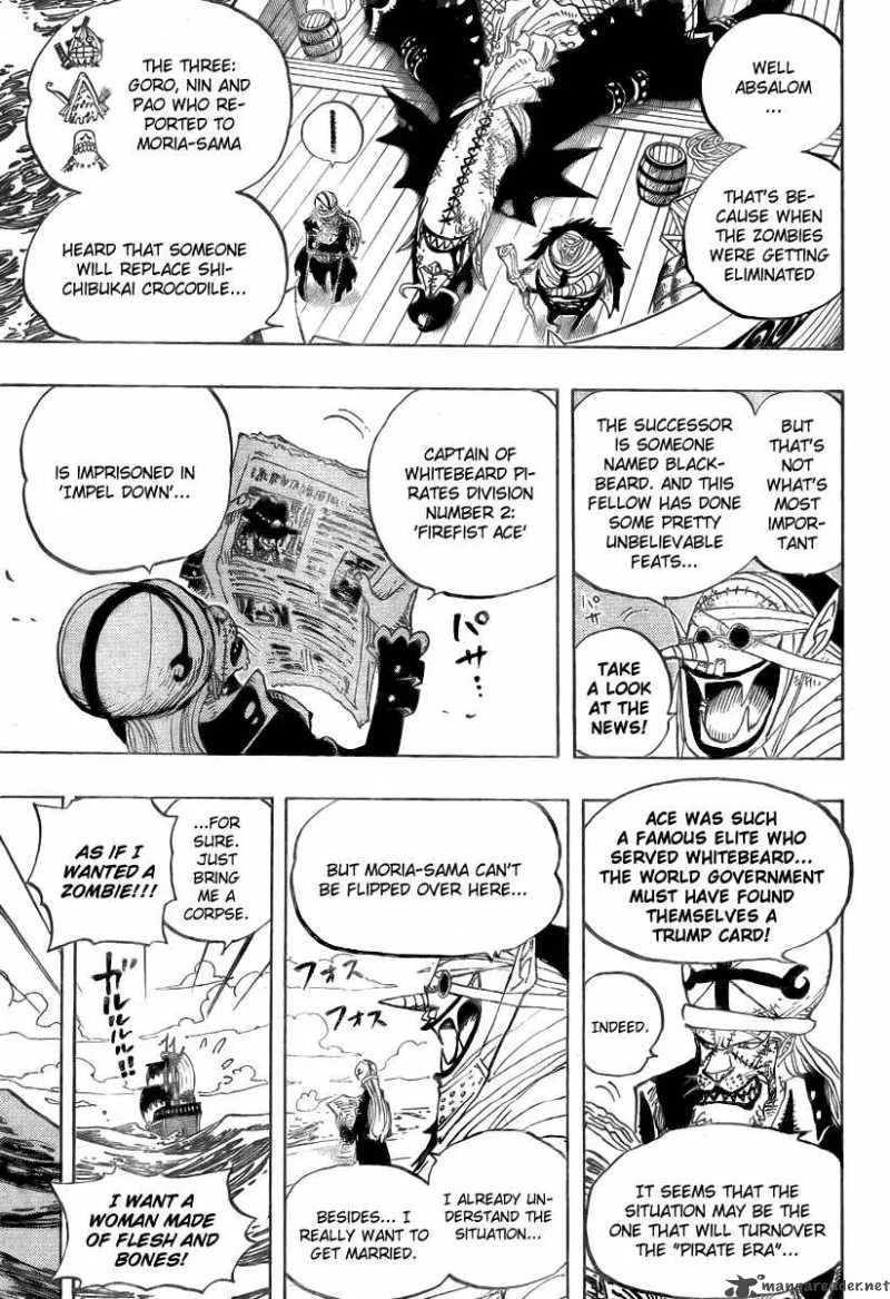 One Piece Chapter 486: Piano – Page 3