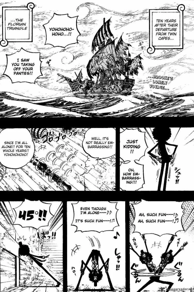 One Piece Chapter 488: Song of Life – Page 3
