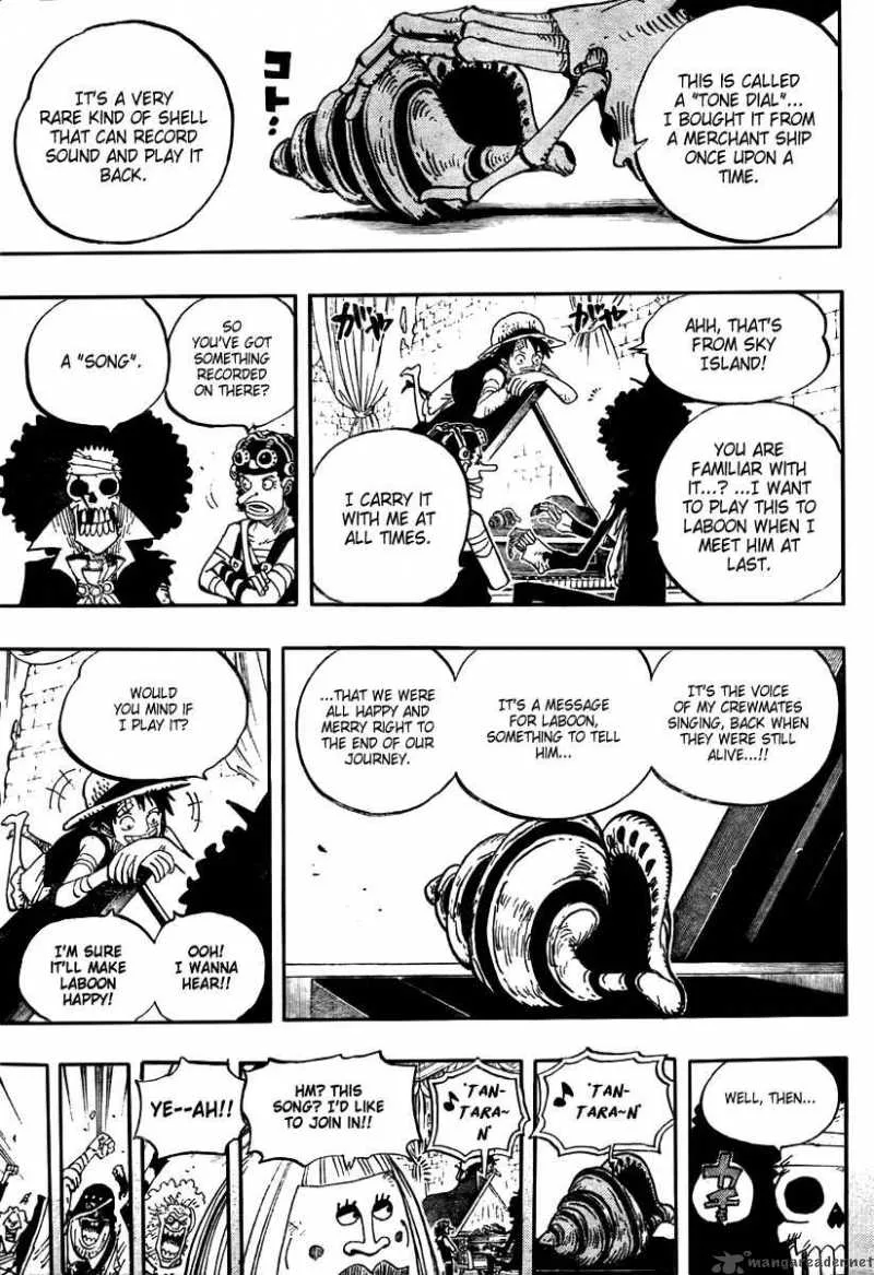 One Piece Chapter 488: Song of Life – Page 8