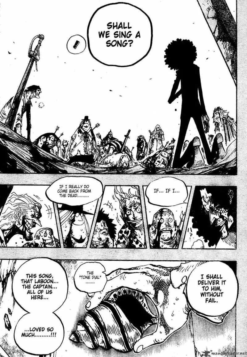 One Piece Chapter 488: Song of Life – Page 10