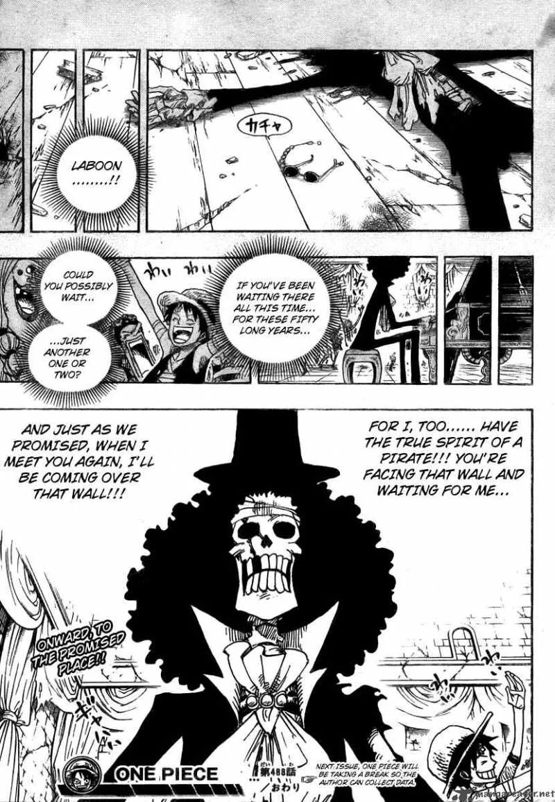 One Piece Chapter 488: Song of Life – Page 20