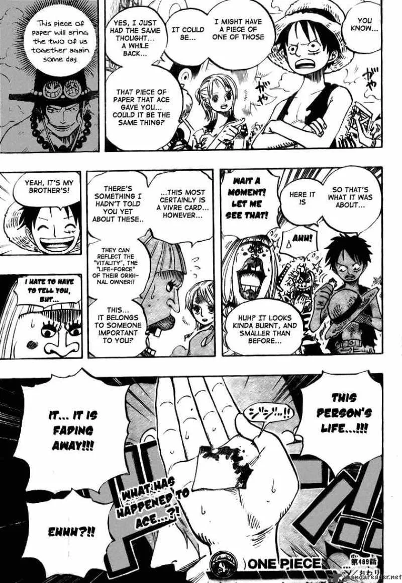 One Piece Chapter 489: The Eighth – Page 16