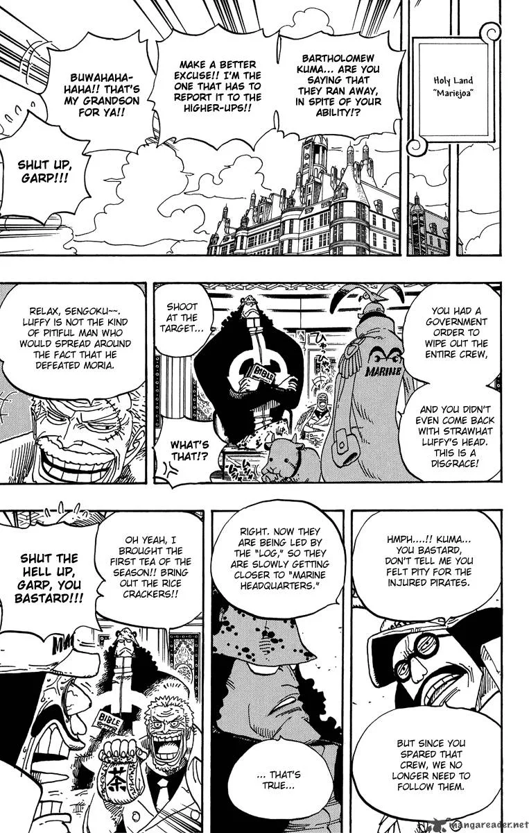 One Piece Chapter 490: Onward Once More – Page 7