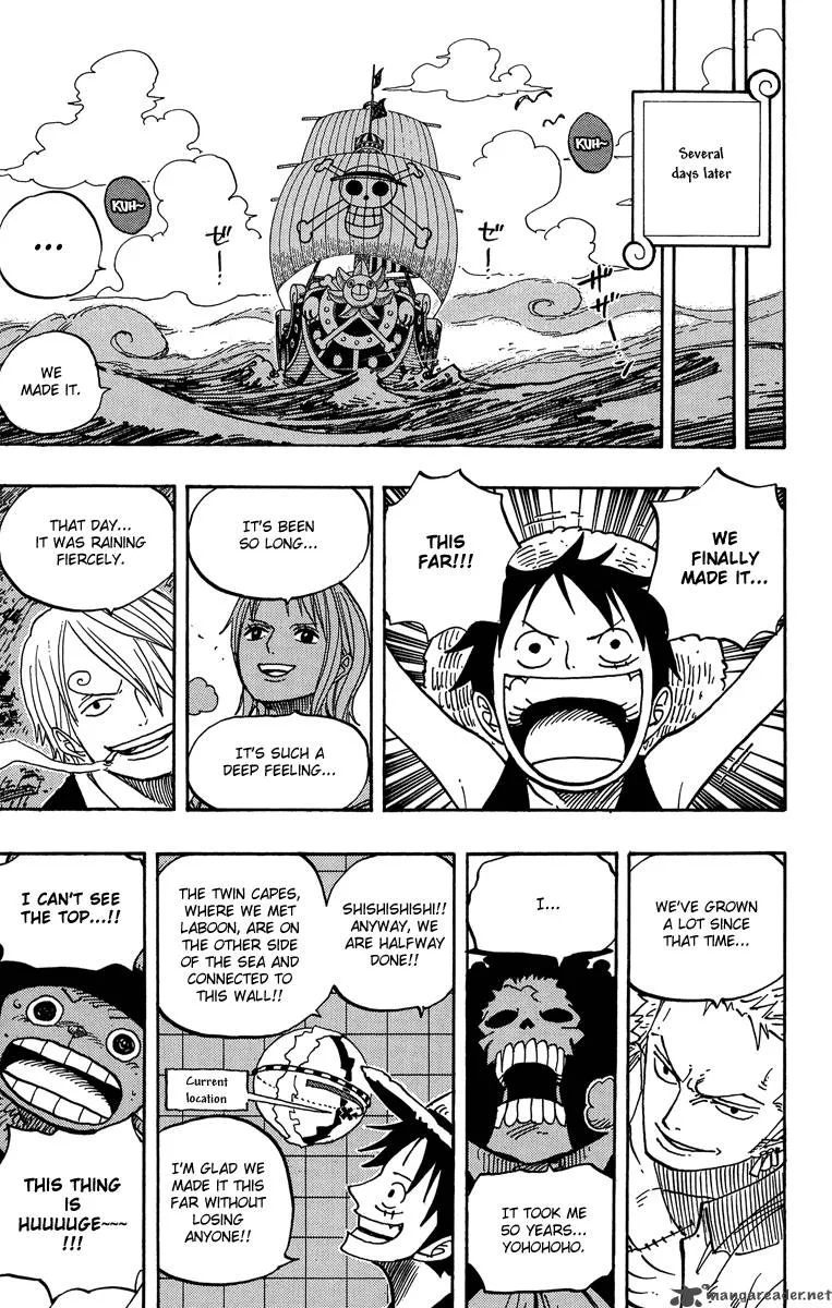 One Piece Chapter 490: Onward Once More – Page 9