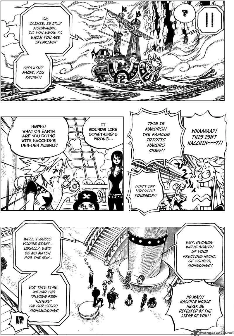 One Piece Chapter 491: Flying Fish Riders – Page 7