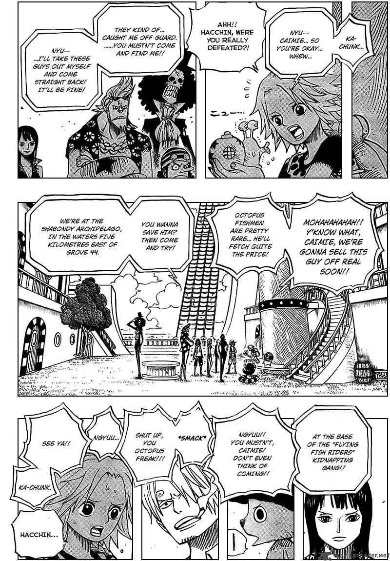 One Piece Chapter 491: Flying Fish Riders – Page 8
