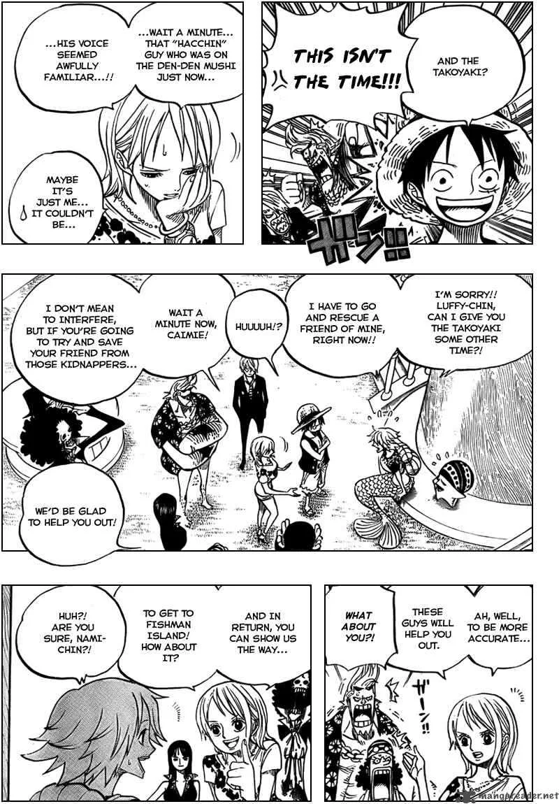 One Piece Chapter 491: Flying Fish Riders – Page 9