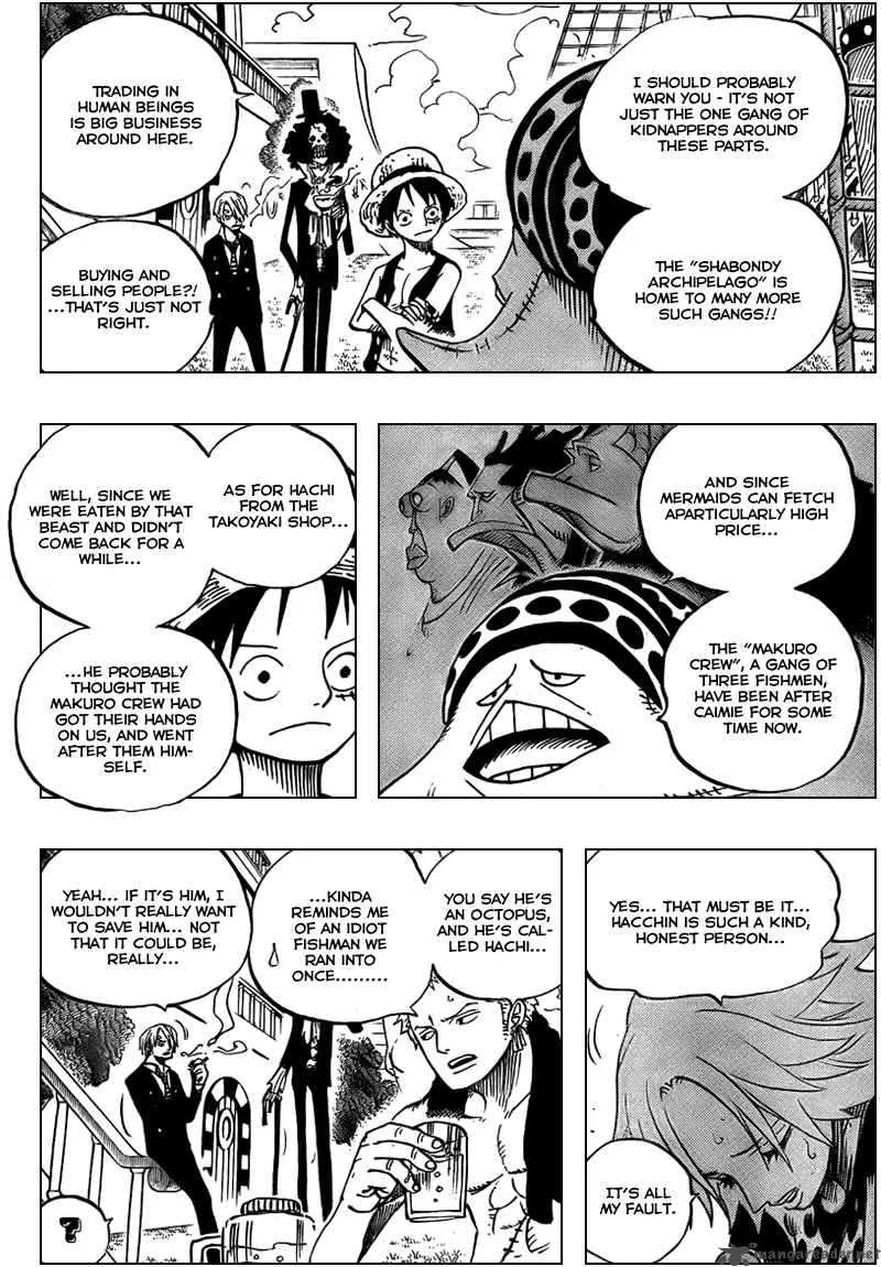 One Piece Chapter 491: Flying Fish Riders – Page 14