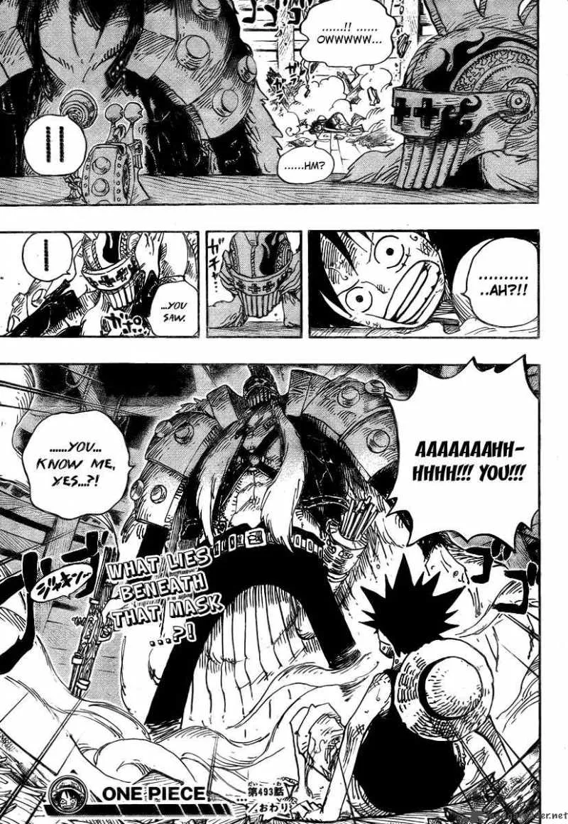 One Piece Chapter 493: You Know – Page 19