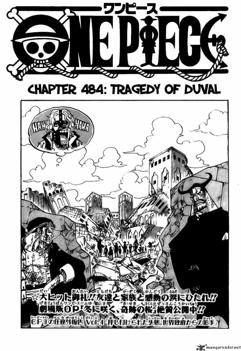 One Piece Chapter 494: Tragedy Of Duval – Page 2