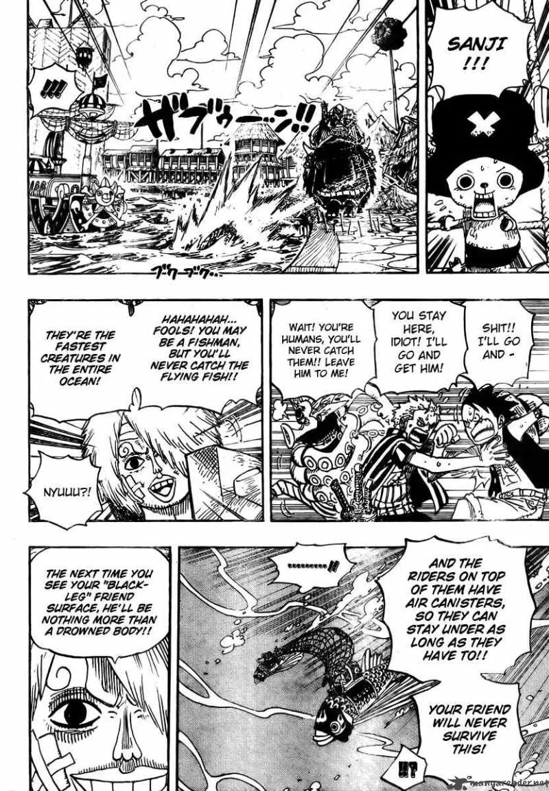One Piece Chapter 495: The Gaon Canon – Page 6